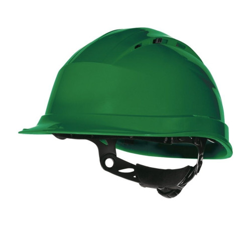Каска DeltaPlus™ QUARTZ UP IV (с храповиком), зеленый Каска DeltaPlus™ QUARTZ UP IV (с храповиком), зеленый