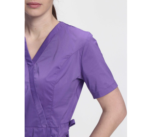 Костюм женский хирургический Модерн-004 (тк.Стрейч,120) MedLine, сиреневый