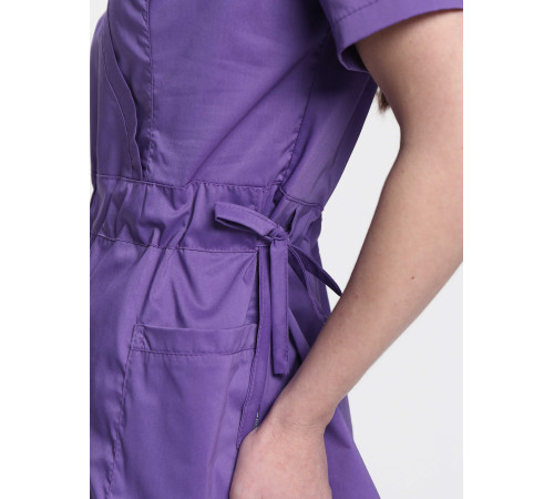 Костюм женский хирургический Модерн-004 (тк.Стрейч,120) MedLine, сиреневый