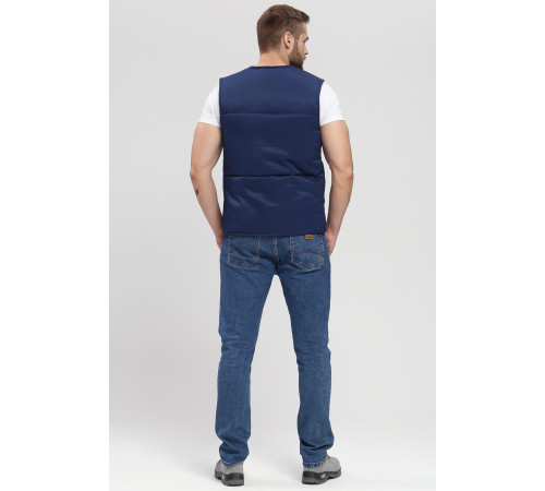 Жилет утепленный База (тк.Смесовая,210), т.синий