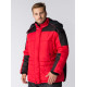 Куртка зимняя Европа (Дюспо), красный/черный
