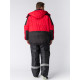 Куртка зимняя Европа (Дюспо), красный/черный
