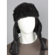 Шапка Евро Ушанка, черный