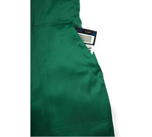 Полукомбинезон зимний Экспертный-Люкс (Смесовая, 210), зеленый