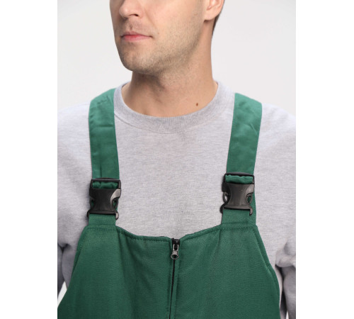 Полукомбинезон зимний Экспертный-Люкс (Смесовая, 210), зеленый