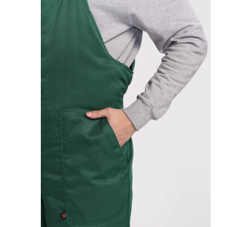 Полукомбинезон зимний Экспертный-Люкс (Смесовая, 210), зеленый