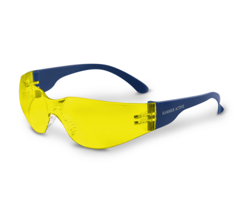 Очки открытые РОСОМЗ™ 015 HAMMER ACTIVЕ CONTRAST StrongGlass (2-1,2PC), 11557-5