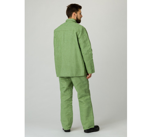 Костюм сварщика 1 кл.защиты (тк.Брезент, 480),хаки