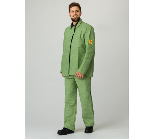 Костюм сварщика 1 кл.защиты (тк.Брезент, 480),хаки