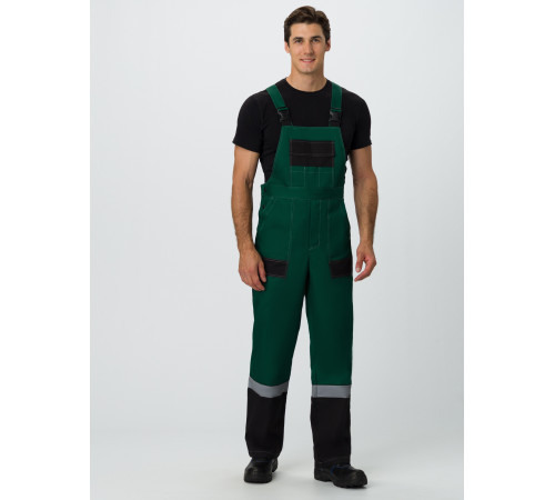 Костюм Виват-2 Премиум AR (тк.Смесовая,240) п/к, зеленый/черный/серый