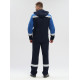 Костюм Эксперт-Антистат МВО NEW (тк.Смесовая,250) п/к, т.синий/васильковый