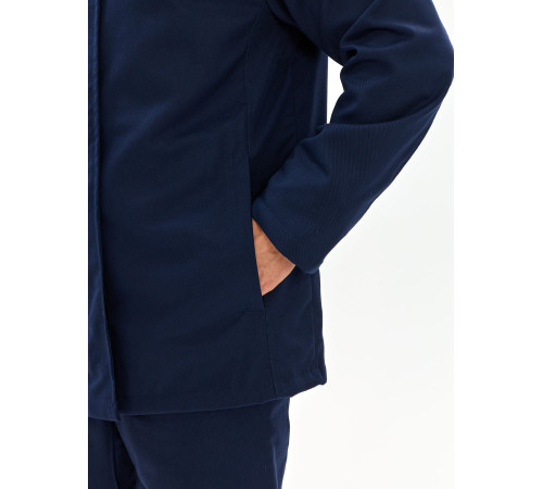 Костюм сварщика Велд-СОП 2 кл.защиты (тк.Хлопок-ОП,350) брюки, т.синий/васильковый