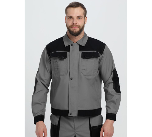 Костюм Вест IMP (тк.Канвас,260) брюки, т.серый/черный