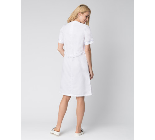 Халат женский Светлана (тк.ТиСи), белый