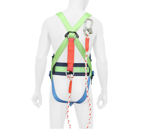 Привязь страховочная УСП 2 аВЖ с канатом 1,5м с амортизатором