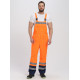 Костюм Дорожник (тк.Смесовая,210) п/к, оранжевый/т.синий