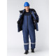 Костюм зимний Беркут (Таслан) п/к, темно-синий/черный