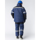 Костюм зимний Беркут (Таслан) п/к, темно-синий/черный