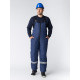 Костюм зимний Беркут (Таслан) п/к, темно-синий/черный