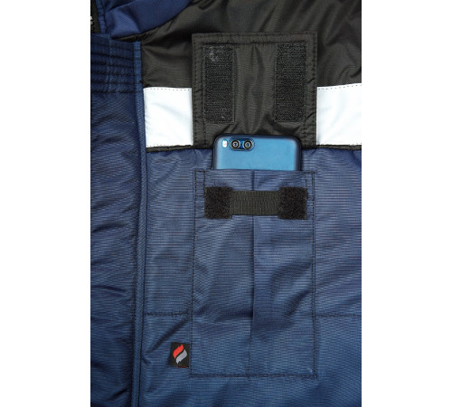 Костюм зимний Беркут (Таслан) п/к, темно-синий/черный