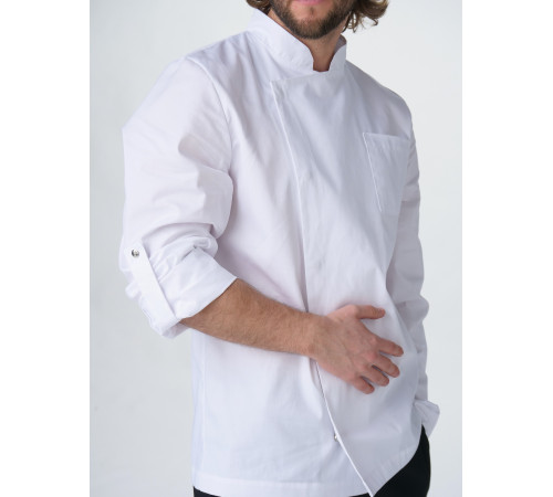 Китель повара Гастро (тк.Смесовая,160), белый