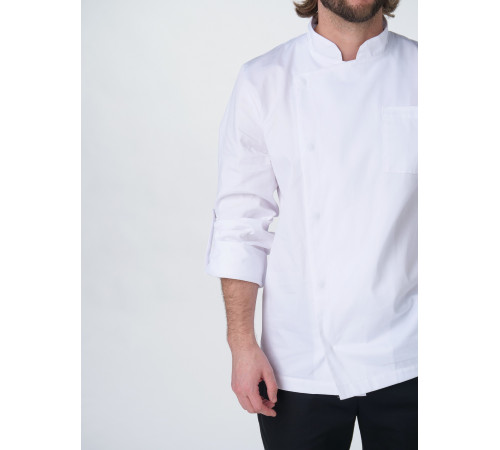 Китель повара Гастро (тк.Смесовая,160), белый