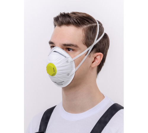 Респиратор чашеобразный DSK PRO 5510 НK с клапаном, FFP1 (20 шт)