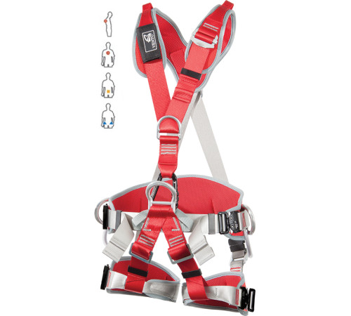 Привязь страховочная VENTO™ Профи Мастер Фаст с поясом, vnt 051