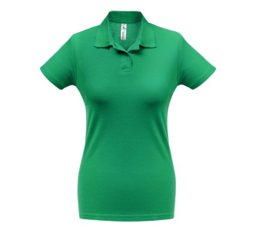 Рубашка женская поло ID.001, зеленый