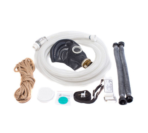 Противогаз шланговый Бриз-0302 (ПШ-20С) шланг ПВХ с 1 маской ШМП