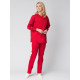 Женский костюм ХАССП-Стандарт (ткань Оптима, 160), красный