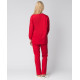 Женский костюм ХАССП-Стандарт (ткань Оптима, 160), красный