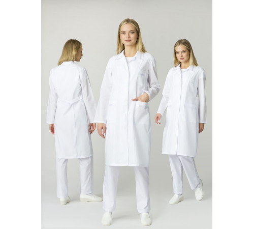 Халат женский Стандарт (тк.ТиСи), белый