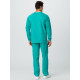 Мужской костюм ХАССП-База (ткань ТиСи, 120), бирюзовый
