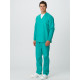 Мужской костюм ХАССП-База (ткань ТиСи, 120), бирюзовый