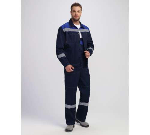 Костюм Легион Премиум-2 СОП (тк.Смесовая,240) п/к, т.синий/васильковый