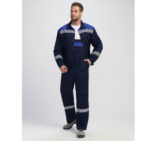 Костюм Легион Премиум-2 СОП (тк.Смесовая,240) п/к, т.синий/васильковый
