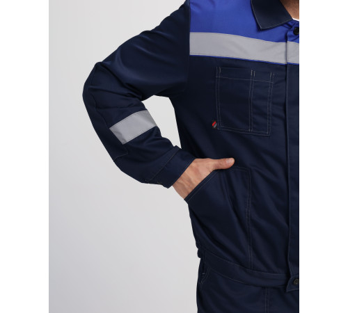 Костюм Легион Премиум-2 СОП (тк.Смесовая,240) п/к, т.синий/васильковый