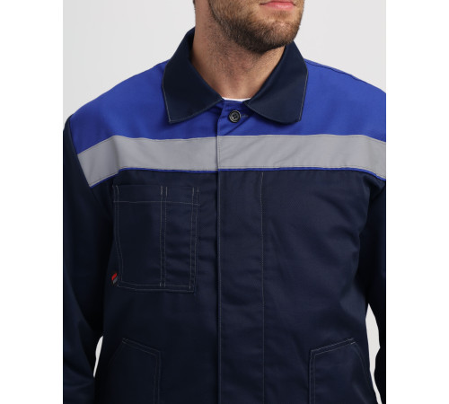 Костюм Легион Премиум-2 СОП (тк.Смесовая,240) п/к, т.синий/васильковый