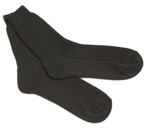 Носки мужские (тк.Шерсть/Полиэфир), черный