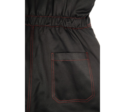 Костюм зимний Титан (Смесовая, 210) п/к, черный/красный