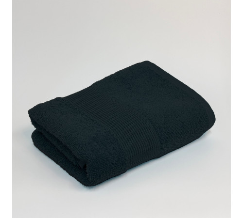 Полотенце махровое Тиффани (70х130), черный