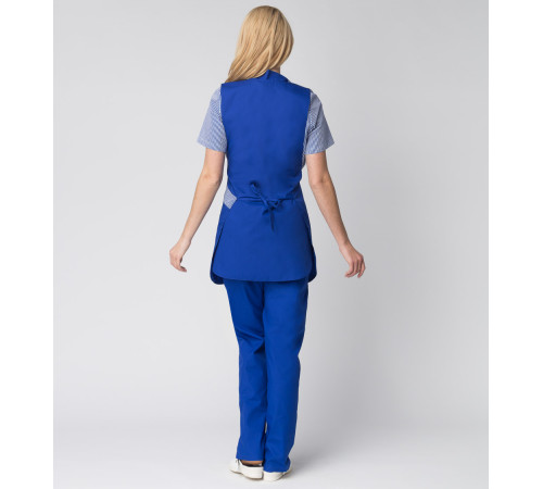 Костюм женский Утро (тк.ТиСи), васильковый/полоска