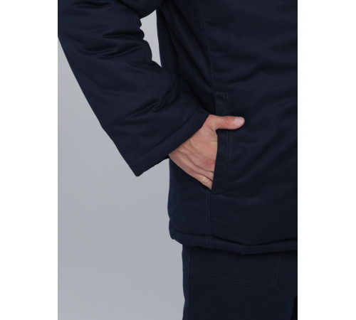 Костюм сварщика зимний Велд-СОП 1 кл.защиты (тк.Хлопок ОП,350) брюки, т.синий/красный