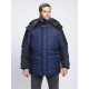 Куртка зимняя Европа (Дюспо), темно-синий/черный