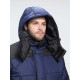 Куртка зимняя Европа (Дюспо), темно-синий/черный