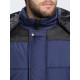 Куртка зимняя Европа (Дюспо), темно-синий/черный