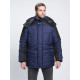 Куртка зимняя Европа (Дюспо), темно-синий/черный