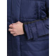 Куртка зимняя Европа (Дюспо), темно-синий/черный