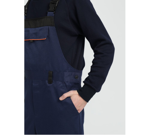 Костюм Практик-2 СОП CH (тк.Смесовая,210) п/к, т.синий/черный